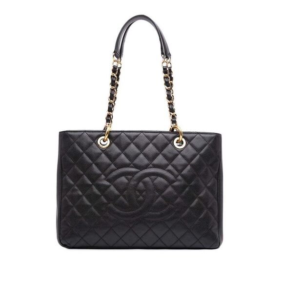 chanel Handbags - Pre Loved chanel Women Black Tote Bags